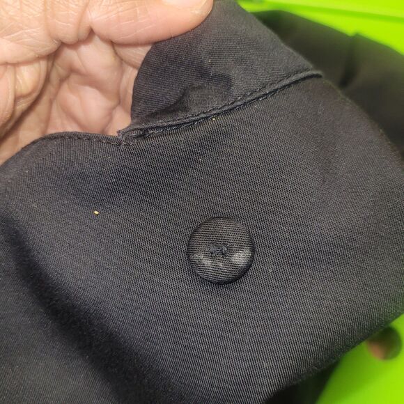 Chef Works Black XS chef jacket pocket holder on sleeve, and inside, - Picture 9 of 9